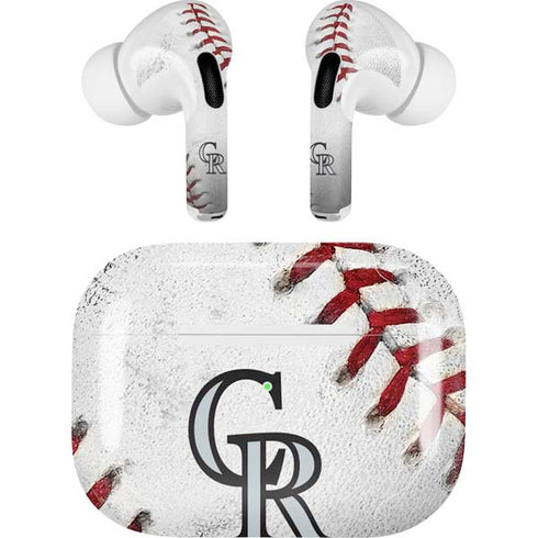 MLB Colorado Rockies Game Ball AirPods Pro 2nd Gen Skin