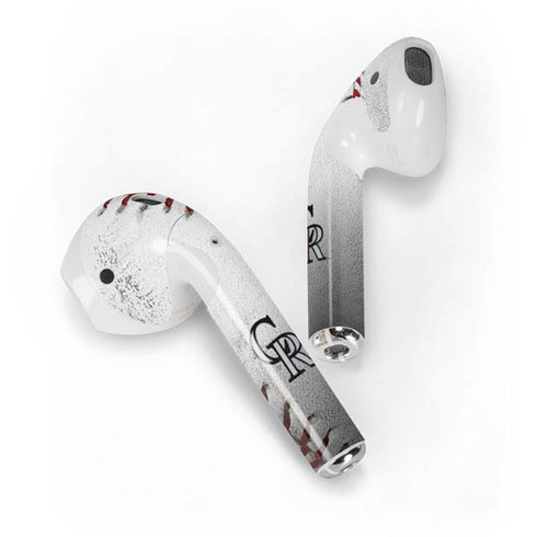 MLB Colorado Rockies Game Ball Apple AirPods 2 Skin