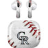 MLB Colorado Rockies Game Ball Apple AirPods (3rd Gen 2021) Skin