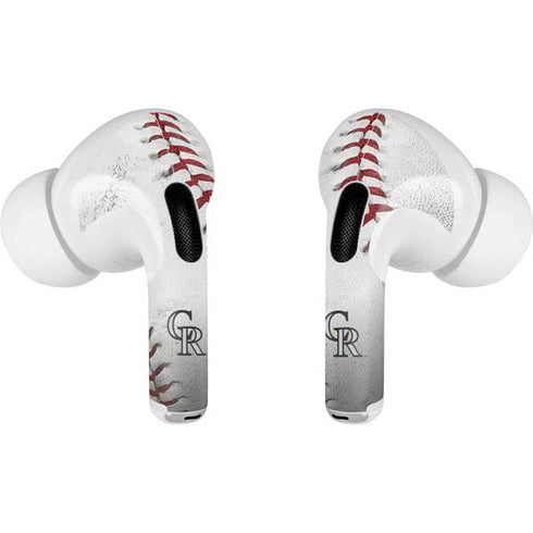 MLB Colorado Rockies Game Ball Apple AirPods Pro Skin