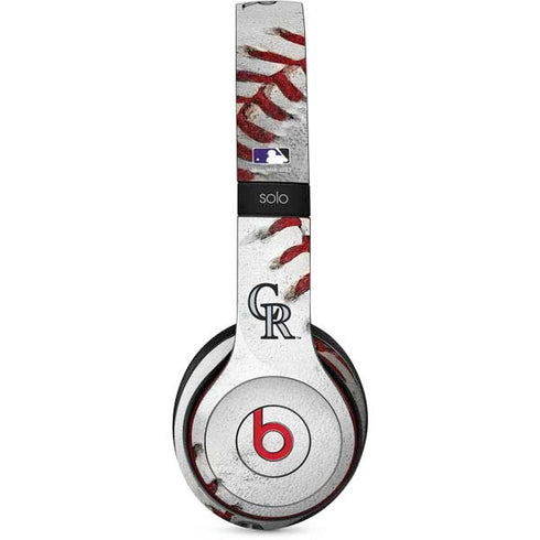 MLB Colorado Rockies Game Ball Beats Solo 2 Wireless Skin
