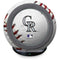 MLB Colorado Rockies Game Ball Fast Charge Wireless Charging Stand Skin