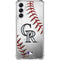 MLB Colorado Rockies Game Ball Galaxy A14 5G Clear Case