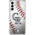 MLB Colorado Rockies Game Ball Galaxy A15 5G Clear Case