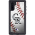 MLB Colorado Rockies Game Ball Galaxy Note 10 Waterproof Case