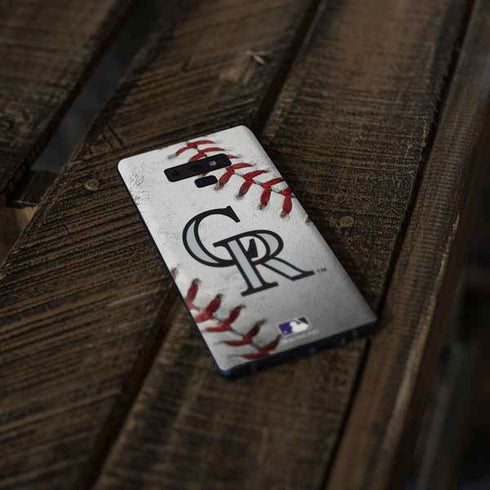 MLB Colorado Rockies Game Ball Galaxy Note 9 Skin