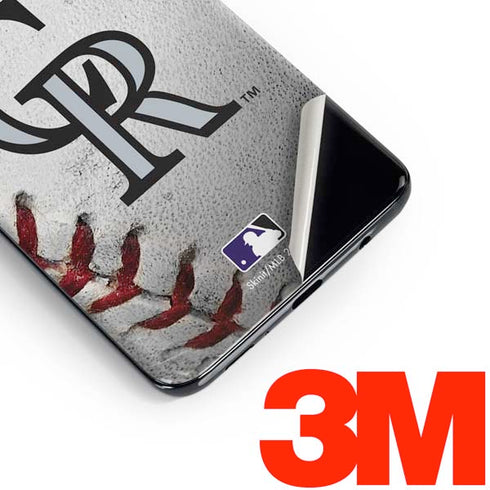 MLB Colorado Rockies Game Ball Galaxy S10e Skin
