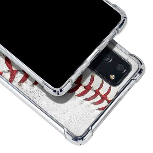 MLB Colorado Rockies Game Ball Galaxy S20 FE Clear Case