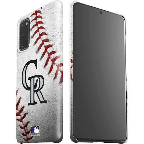 MLB Colorado Rockies Game Ball Galaxy S20 Lite Case