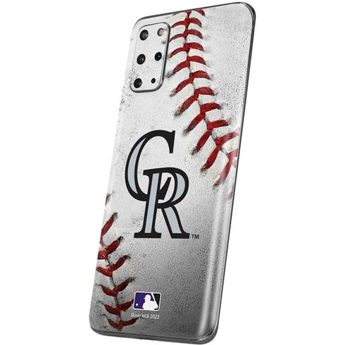 MLB Colorado Rockies Game Ball Galaxy S20 Plus Skin
