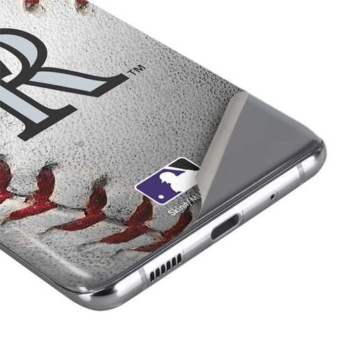 MLB Colorado Rockies Game Ball Galaxy S20 Plus Skin