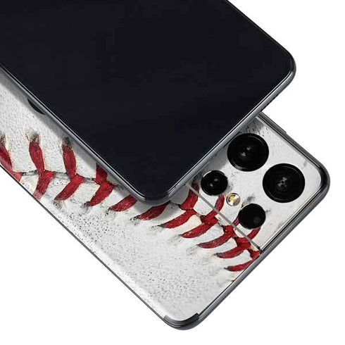 MLB Colorado Rockies Game Ball Galaxy S21 Ultra 5G Skin