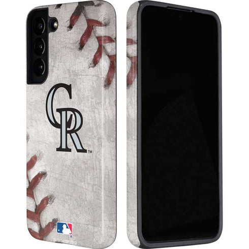 MLB Colorado Rockies Game Ball Galaxy S22 Pro Case