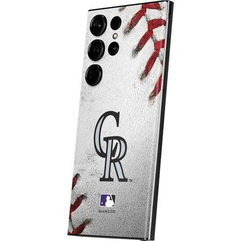 MLB Colorado Rockies Game Ball Galaxy S23 Ultra Skin