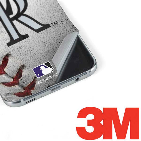 MLB Colorado Rockies Game Ball Galaxy S8 Plus Skin