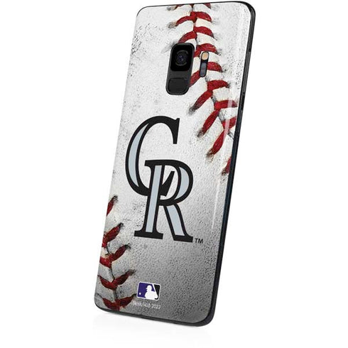 MLB Colorado Rockies Game Ball Galaxy S9 Skin