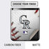 MLB Colorado Rockies Game Ball Galaxy Z Flip Skin