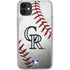 MLB Colorado Rockies Game Ball iPhone 11 Clear Case