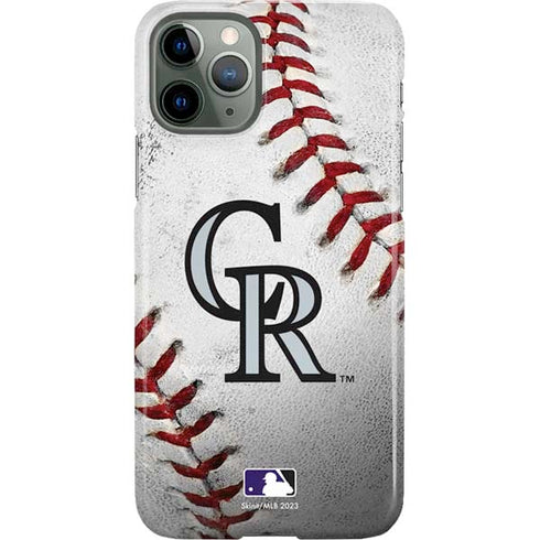 MLB Colorado Rockies Game Ball iPhone 11 Pro Lite Case