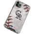 MLB Colorado Rockies Game Ball iPhone 11 Pro Max Clear Case