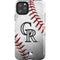 MLB Colorado Rockies Game Ball iPhone 11 Pro Max Impact Case