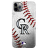 MLB Colorado Rockies Game Ball iPhone 11 Pro Max Lite Case