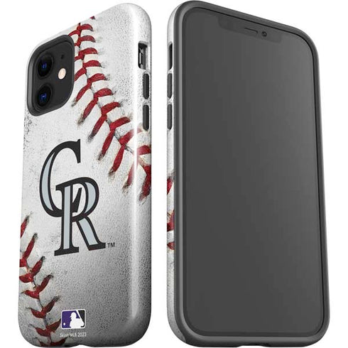 MLB Colorado Rockies Game Ball iPhone 12 Impact Case