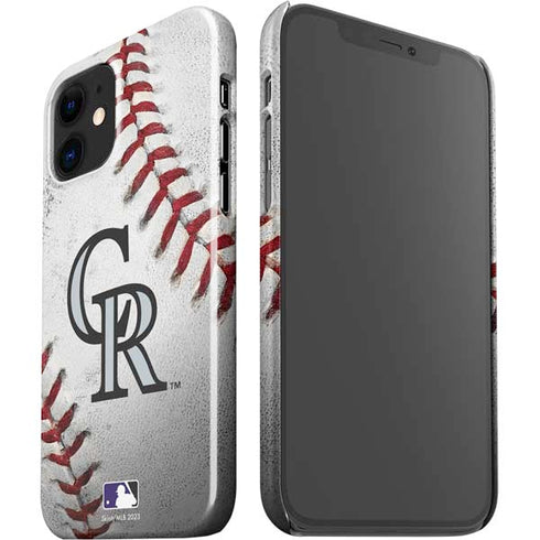 MLB Colorado Rockies Game Ball iPhone 12 Mini Lite Case