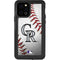 MLB Colorado Rockies Game Ball iPhone 12 Pro Waterproof Case