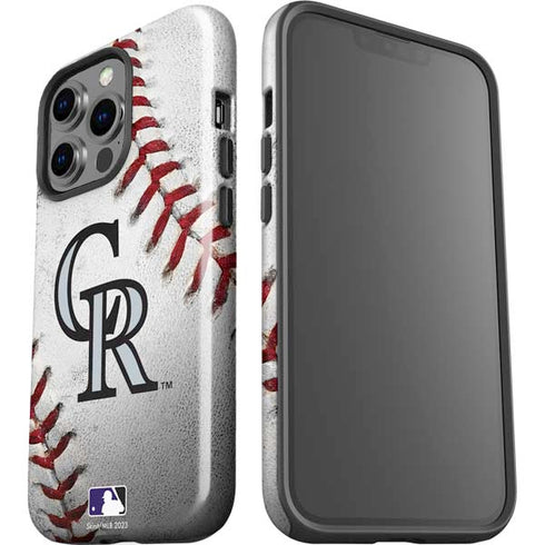 MLB Colorado Rockies Game Ball iPhone 13 Pro Impact Case