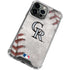 MLB Colorado Rockies Game Ball iPhone 13 Pro Max Clear Case