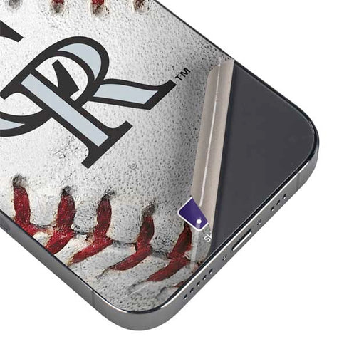 MLB Colorado Rockies Game Ball iPhone 13 Pro Skin