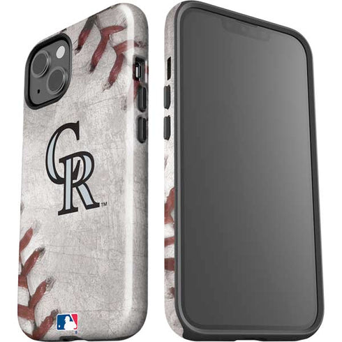 MLB Colorado Rockies Game Ball iPhone 15 Impact Case