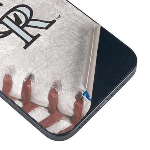 MLB Colorado Rockies Game Ball iPhone 14 Plus Skin