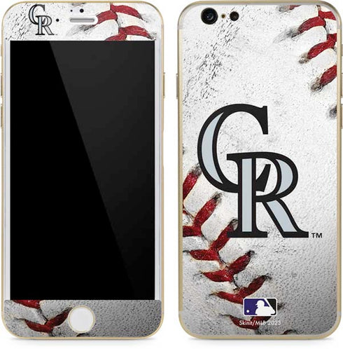 MLB Colorado Rockies Game Ball iPhone 6/6s Skin