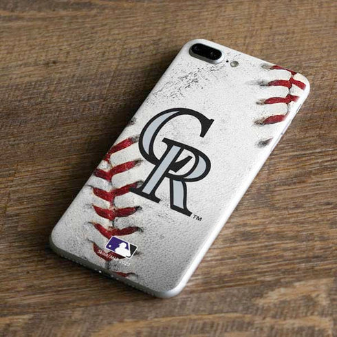MLB Colorado Rockies Game Ball iPhone 8 Plus Skin