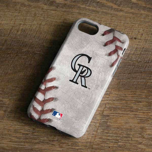 MLB Colorado Rockies Game Ball iPhone 8 Pro Case