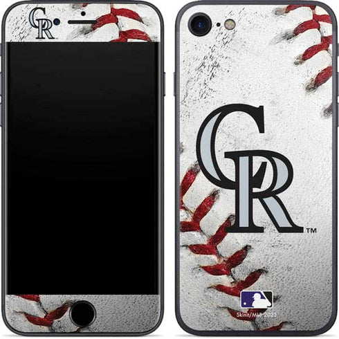 MLB Colorado Rockies Game Ball iPhone 8 Skin