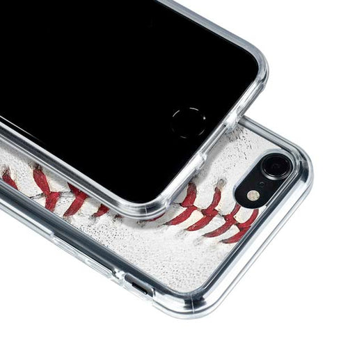 MLB Colorado Rockies Game Ball iPhone SE (2nd & 3rd Gen) Clear Case