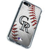 MLB Colorado Rockies Game Ball iPhone SE (2nd & 3rd Gen) Clear Case