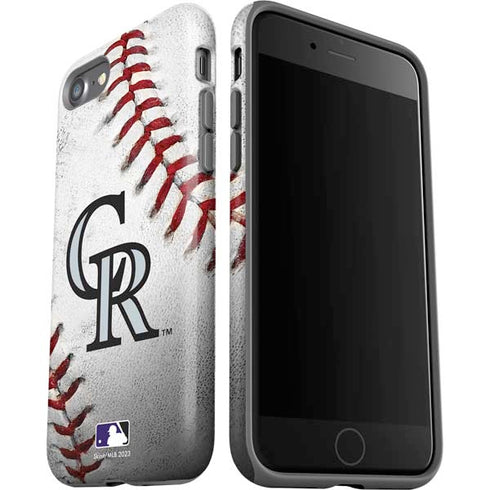 MLB Colorado Rockies Game Ball iPhone SE (2nd & 3rd Gen) Pro Case