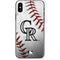MLB Colorado Rockies Game Ball iPhone X Skin