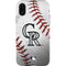 MLB Colorado Rockies Game Ball iPhone XR Pro Case