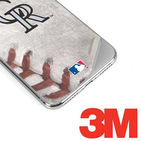 MLB Colorado Rockies Game Ball iPhone XR Skin