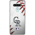 MLB Colorado Rockies Game Ball LG Stylo 6 Clear Case