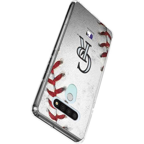 MLB Colorado Rockies Game Ball LG Stylo 6 Clear Case