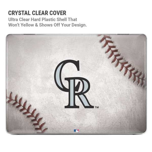 MLB Colorado Rockies Game Ball MacBook Air 13in M1 (2021) Case plus Skin