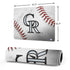 MLB Colorado Rockies Game Ball Gaming Mouse Pad