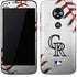 MLB Colorado Rockies Game Ball Moto E5 Play Skin