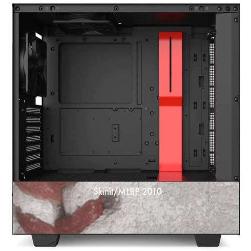 MLB Colorado Rockies Game Ball NZXT H510 Compact ATX Mid-Tower Case Skin